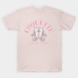 Coquette Aesthetic Social Club T-Shirt